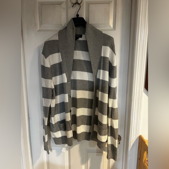 Brooks Brothers Striped Cardigan